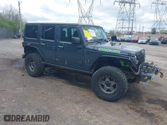 2016 Jeep Wrangler Unlimited Sport with VIN 1C4BJWDG6GL347759, listed as a IAAI auction lot 42057065 with 135,231 mi miles and . Bid and sale history available at DreamBid. Image 1.