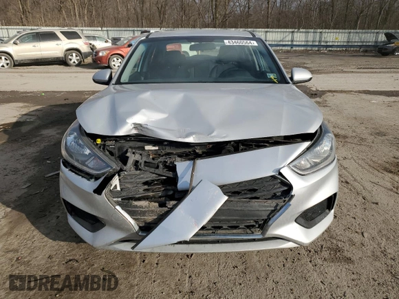 2018 Hyundai Accent SEL with VIN 3KPC24A39JE026905, listed as a Copart auction lot 43460564 with 120,657 mi miles. Bid and sale history available at carsss.com. Image 5.