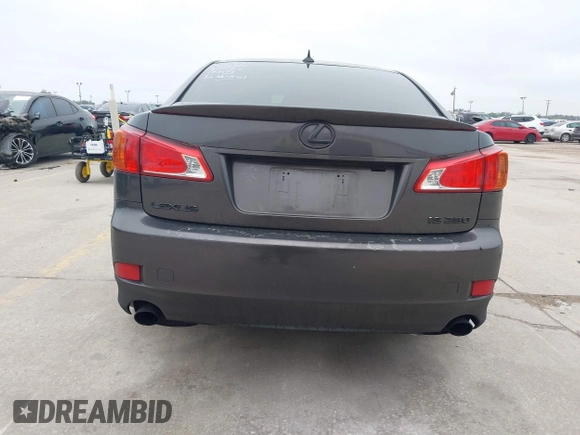 2009 Lexus IS 250 with VIN JTHBK262895095767, listed as a IAAI auction lot 41621721 with 157,331 mi miles. Bid and sale history available at carsss.com. Image 16.