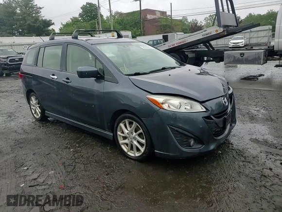 2012 Mazda 5 Grand Touring with VIN JM1CW2DLXC0121134, listed as a Copart auction lot 56539825 with 130,962 mi miles and Salvage title. Bid and sale history available at DreamBid. Image 13.