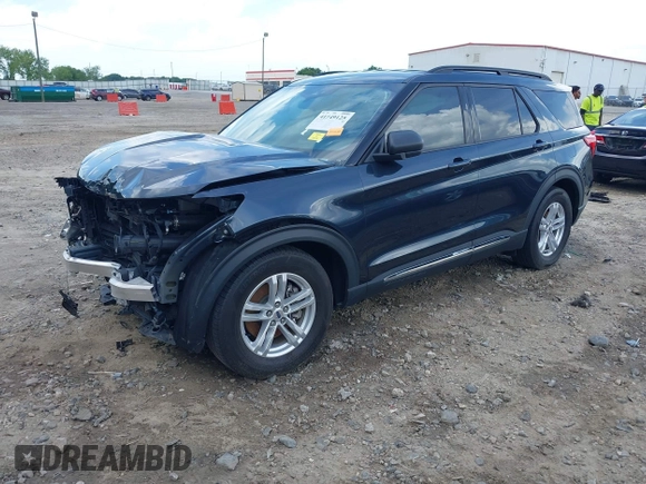 2022 Ford Explorer XLT с VIN 1FMSK7DH7NGB16544, выставлен на аукционе IAAI как лот 41549125 с пробегом 48 757 миль миль и . История ставок и продаж доступна на DreamBid. Изображение 2.