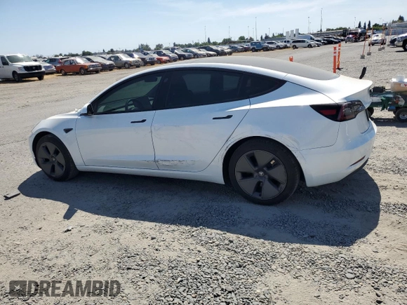 2023 Tesla Model 3 z VIN 5YJ3E1EA6PF540776, wystawiony jako Copart lot #59879575 z przebiegiem 19 320 mil mil oraz Szkoda całkowita • Salvage title. Historia ofert i sprzedaży dostępna na DreamBid. Obrazek 2.