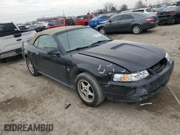 2000 Ford Mustang with VIN 1FAFP4445YF228083, listed as a Copart auction lot 44748875 with 84,456 mi miles and Clean Title. Bid and sale history available at carsss.com. Image 4.
