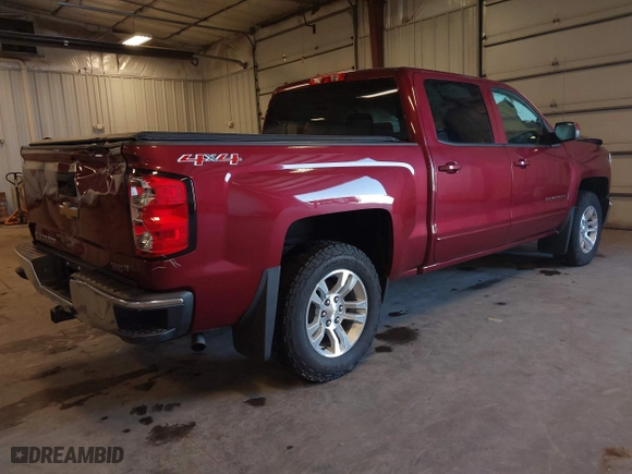 2015 Chevrolet Silverado 1500 LT with VIN 3GCUKREC8FG208716, listed as a IAAI auction lot 41747903 with 125,657 mi miles. Bid and sale history available at carsss.com. Image 4.
