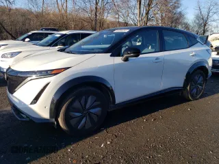 2023 Nissan ARIYA Platinum+ z VIN JN1DF0CD3PM708277, wystawiony jako Copart lot #85695554 z przebiegiem 4060 mil mil oraz Szkody całkowita. Historia ofert i sprzedaży dostępna na DreamBid. Obrazek 1.