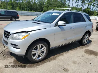 2013 Mercedes-Benz M 350 with VIN 4JGDA5HBXDA166961, listed as a Copart auction lot 59771795 with 211,131 mi miles and Salvage title. Bid and sale history available at DreamBid. Image 1.