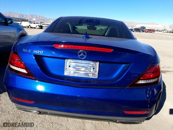 2018 Mercedes-Benz SLC with VIN WDDPK3JA5JF153267, listed as a Copart auction lot 40663664 with NaN miles. Bid and sale history available at carsss.com. Image 6.