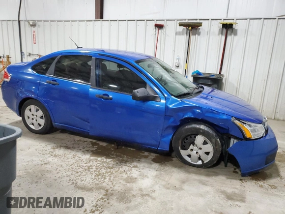 2010 Ford Focus S with VIN 1FAHP3EN1AW290306, listed as a Copart auction lot 52053585 with 54,068 mi miles and Salvage Title. Bid and sale history available at carsss.com. Image 4.