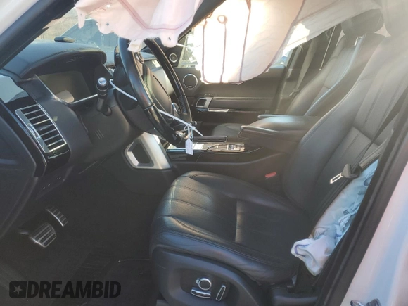 2017 Land Rover Range Rover with VIN SALGS5FE8HA337216, listed as a Copart auction lot 85522694 with 145,269 mi miles and Salvage title. Bid and sale history available at DreamBid. Image 7.