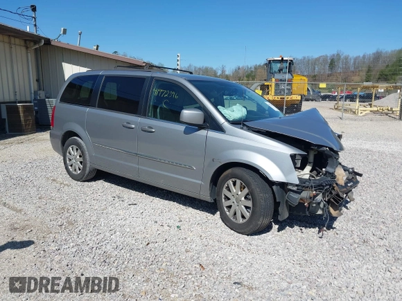 2015 Chrysler Town & Country Touring with VIN 2C4RC1BG7FR552317, listed as a IAAI auction lot 41972396 with Not Provided miles and . Bid and sale history available at carsss.com. Image 1.