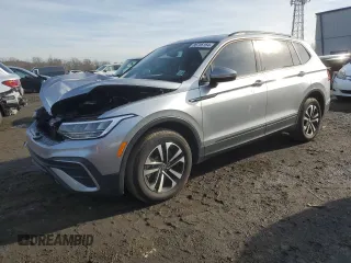 2023 Volkswagen Tiguan S with VIN 3VVFB7AX8PM107055, listed as a Copart auction lot 86706164 with 13,194 mi miles and Salvage title. Bid and sale history available at DreamBid. Image 1.