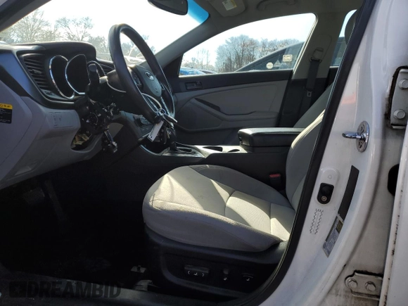 2013 Kia Optima LX with VIN KNAGM4A78D5385108, listed as a Copart auction lot 81477784 with 78,433 mi miles and Salvage Title. Bid and sale history available at carsss.com. Image 7.