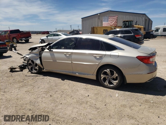 2018 Honda Accord EX-L z VIN 1HGCV1F50JA035528, wystawiony jako Copart lot #53730665 z przebiegiem 71 394 mil mil oraz Szkoda całkowita • Salvage title. Historia ofert i sprzedaży dostępna na DreamBid. Obrazek 2.