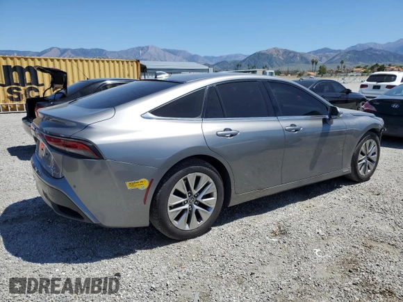 2022 Toyota Mirai XLE z VIN JTDAAAAA4NA005492, wystawiony jako Copart lot #56061045 z przebiegiem 35 578 mil mil oraz Szkoda całkowita • Salvage title. Historia ofert i sprzedaży dostępna na DreamBid. Obrazek 3.