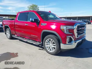 2022 GMC Sierra 1500 Limited SLT with VIN 3GTU9DEL2NG187827, listed as a IAAI auction lot 40852866 with 26,404 mi miles. Bid and sale history available at carsss.com. Image 1.