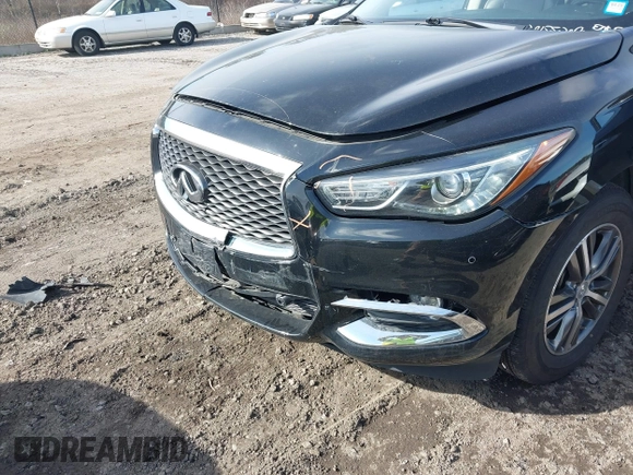 2017 Infiniti QX60 with VIN 5N1DL0MM2HC513262, listed as a IAAI auction lot 42016988 with 96,233 mi miles and . Bid and sale history available at DreamBid. Image 12.