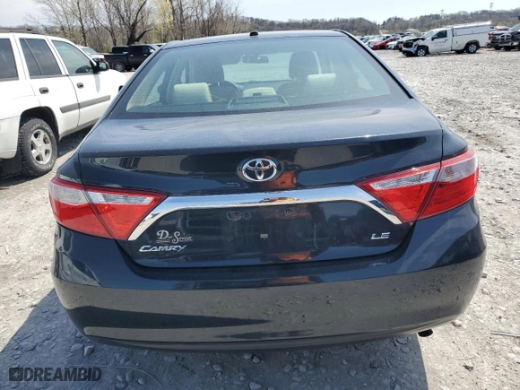 2015 Toyota Camry XLE with VIN 4T4BF1FK0FR516514, listed as a Copart auction lot 50070355 with 112,671 mi miles and Salvage Title. Bid and sale history available at carsss.com. Image 6.