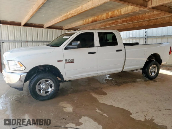 2017 Ram 2500 Tradesman with VIN 3C6UR5HJ7HG676655, listed as a Copart auction lot 61037975 with 144,073 mi miles and Clean title. Bid and sale history available at DreamBid. Image 1.