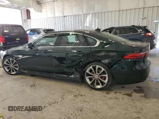 2023 Jaguar XF R-Dynamic SE with VIN SAJBL4GX0PCY93341, listed as a Copart auction lot 72387964 with 17,276 mi miles and Salvage Title. Bid and sale history available at carsss.com. Image 2.