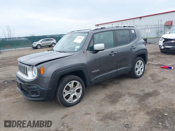 2017 Jeep Renegade Limited z VIN ZACCJBDB4HPF23660, wystawiony jako IAAI lot #42118052 z przebiegiem 134 799 mil mil oraz . Historia ofert i sprzedaży dostępna na DreamBid. Obrazek 17.