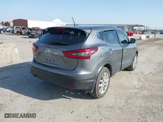 2022 Nissan Rogue Sport S with VIN JN1BJ1AV0NW340830, listed as a IAAI auction lot 41559057 with 56,336 mi miles. Bid and sale history available at carsss.com. Image 4.