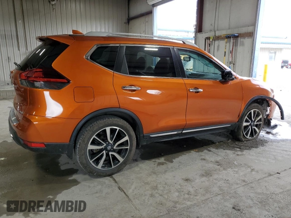 2019 Nissan Rogue SL with VIN 5N1AT2MV7KC710507, listed as a Copart auction lot 49992453 with 50,820 mi miles. Bid and sale history available at carsss.com. Image 3.