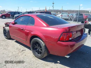 2003 Ford Mustang SVT Cobra with VIN 1FAFP48Y73F416335, listed as a IAAI auction lot 41861603 with 47,111 mi miles. Bid and sale history available at carsss.com. Image 3.