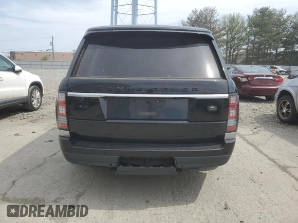 2013 Land Rover Range Rover HSE with VIN SALGS2DF1DA110096, listed as a Copart auction lot 52399355 with 94,735 mi miles and Salvage title. Bid and sale history available at DreamBid. Image 6.