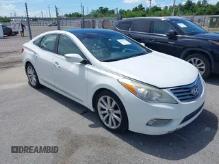 2014 Hyundai Azera Limited z VIN KMHFH4JG9EA353114, wystawiony jako IAAI lot #42757597 z przebiegiem 122 604 mil mil oraz . Historia ofert i sprzedaży dostępna na DreamBid. Obrazek 1.