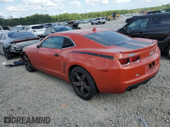 2012 Chevrolet Camaro 1LT with VIN 2G1FB1E36C9128498, listed as a Copart auction lot 65527424 with 183,721 mi miles and Salvage title. Bid and sale history available at DreamBid. Image 2.