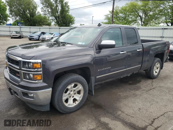 2014 Chevrolet Silverado 1500 LTZ with VIN 1GCVKSEC3EZ280112, listed as a Copart auction lot 55689055 with 126,269 mi miles and Clean Title. Bid and sale history available at DreamBid. Image 1.