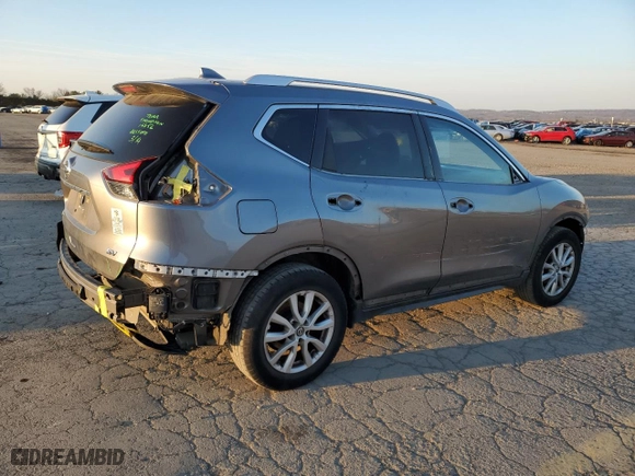2018 Nissan Rogue SV with VIN KNMAT2MT5JP517928, listed as a Copart auction lot 50856635 with 106857 miles and Salvage Title. Bid and sale history available at carsss.com. Image 3.