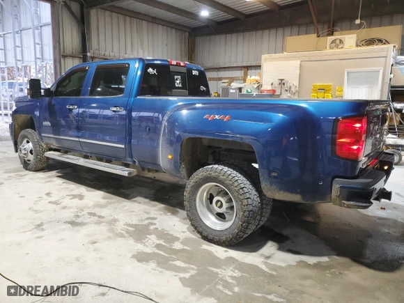 2018 Chevrolet Silverado 3500HD High Country with VIN 1GC4K1EY0JF224318, listed as a Copart auction lot 80881404 with 95,726 mi miles and Salvage Title. Bid and sale history available at carsss.com. Image 2.