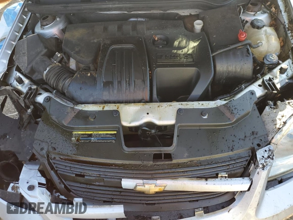 2010 Chevrolet Cobalt 1LT with VIN 1G1AD5F53A7206505, listed as a Copart auction lot 43352745 with Not Provided miles and Salvage Title. Bid and sale history available at DreamBid. Image 11.