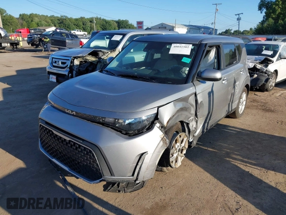 2023 Kia Soul LX with VIN KNDJ23AU1P7867295, listed as a IAAI auction lot 40041502 with 25,231 mi miles and . Bid and sale history available at DreamBid. Image 17.