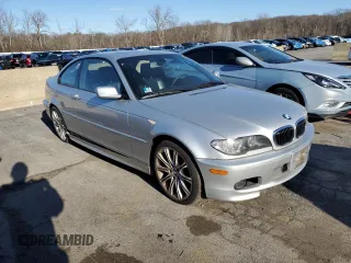 2006 BMW 3 Series 330Ci with VIN WBABD53436PE10042, listed as a Copart auction lot 84973744 with 128,121 mi miles and Salvage Title. Bid and sale history available at carsss.com. Image 4.
