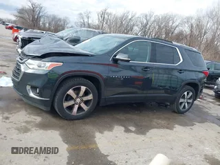 2018 Chevrolet Traverse LT Leather with VIN 1GNEVHKW0JJ113344, listed as a IAAI auction lot 41105083 with 95,855 mi miles. Bid and sale history available at carsss.com. Image 14.