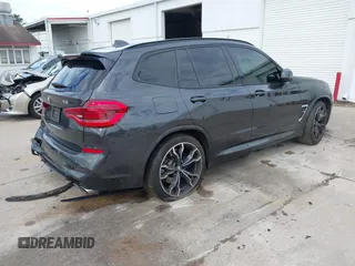 2020 BMW X3 M Competition with VIN 5YMTS0C01LLT10364, listed as a IAAI auction lot 41201498 with 42,478 mi miles. Bid and sale history available at carsss.com. Image 4.