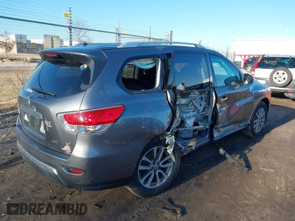 2015 Nissan Pathfinder Platinum с VIN 5N1AR2MM7FC682154, выставлен на аукционе IAAI как лот 41754633 с пробегом 134 866 миль миль и . История ставок и продаж доступна на DreamBid. Изображение 4.