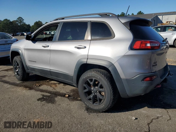 2017 Jeep Cherokee Trailhawk L Plus with VIN 1C4PJMBS7HD220533, listed as a Copart auction lot 81403364 with 94,101 mi miles and Salvage Title. Bid and sale history available at carsss.com. Image 2.