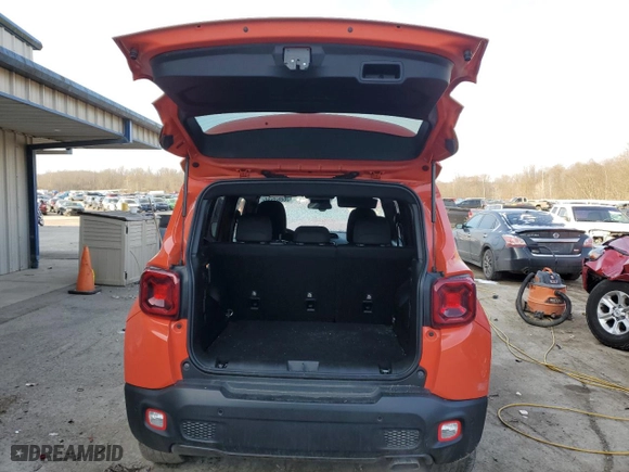 2021 Jeep Renegade Latitude with VIN ZACNJDB17MPM74475, listed as a Copart auction lot 36863534 with 20,936 mi miles. Bid and sale history available at carsss.com. Image 6.