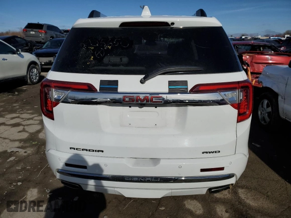 2020 GMC Acadia Denali z VIN 1GKKNXLS4LZ205650, wystawiony jako Copart lot #43876795 z przebiegiem 59 819 mil mil oraz Szkoda całkowita • Salvage title. Historia ofert i sprzedaży dostępna na DreamBid. Obrazek 6.