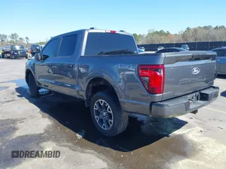 2024 Ford F-150 STX with VIN 1FTFW2L56RKD65618, listed as a IAAI auction lot 41844860 with 18,054 mi miles and . Bid and sale history available at carsss.com. Image 3.