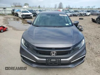 2019 Honda Civic LX with VIN 2HGFC2F61KH558125, listed as a Copart auction lot 55324225 with 66,107 mi miles and Salvage Title. Bid and sale history available at DreamBid. Image 5.
