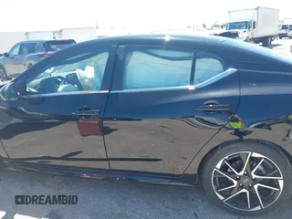 2025 Nissan Sentra SR with VIN 3N1AB8DV3SY306687, listed as a IAAI auction lot 42092165 with 3,676 mi miles and . Bid and sale history available at DreamBid. Image 14.