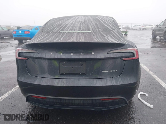 2024 Tesla Model 3 Long Range with VIN 5YJ3E1EB2RF815376, listed as a IAAI auction lot 41565549 with 10,377 mi miles and . Bid and sale history available at DreamBid. Image 15.
