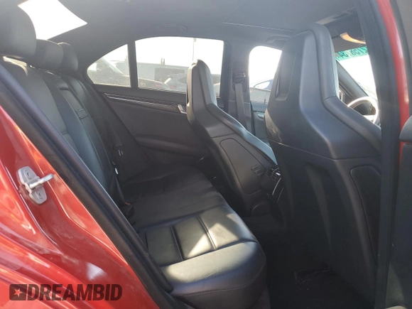 2008 Mercedes-Benz C 63 AMG with VIN WDDGF77X88F148954, listed as a Copart auction lot 72758734 with 59,562 mi miles and Salvage title. Bid and sale history available at DreamBid. Image 10.