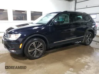 2018 Volkswagen Tiguan SEL z VIN 3VV3B7AX3JM068322, wystawiony jako Copart lot #61105665 z przebiegiem 116 782 mil mil oraz Szkoda całkowita • Salvage title. Historia ofert i sprzedaży dostępna na DreamBid. Obrazek 1.