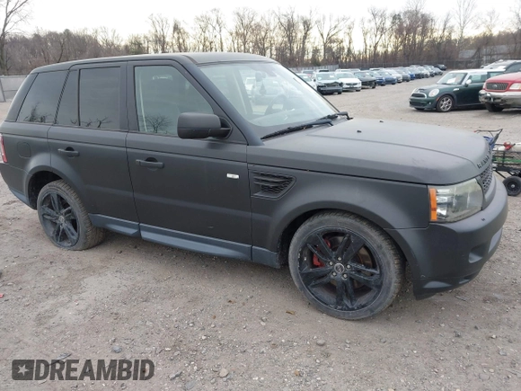 2012 Land Rover Range Rover Sport HSE Lux with VIN SALSK2D45CA746799, listed as a IAAI auction lot 41352304 with 101,810 mi miles and . Bid and sale history available at DreamBid. Image 1.