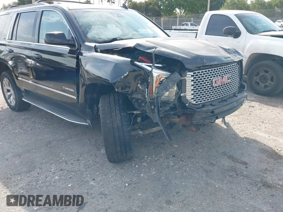 2015 GMC Yukon SLT with VIN 1GKS1BKC1FR539194, listed as a IAAI auction lot 41864424 with 1 mi miles. Bid and sale history available at carsss.com. Image 6.